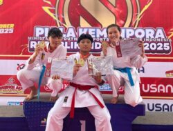 Hebat! 7 Siswa Raih Medali di Kompetisi Karate Internasional