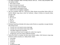Guru Kewalahan! 10 Soal AKG Akidah Akhlak Sulit yang Jarang Muncul
