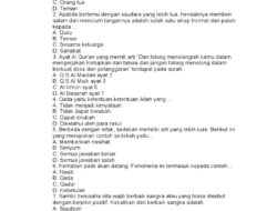 Soal Esai Agama Kelas 6 Kurikulum Merdeka Semester 2 2026