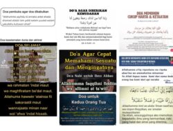 Kumpulan Doa Singkat untuk Keselamatan dan Kesejahteraan Negeri dalam Bencana