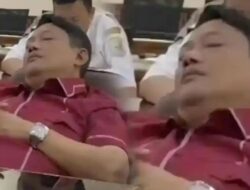 Ali Imam Faryadi Tidur Saat Rapat, Akui Kelelahan