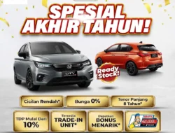Promo Spesial Motor Honda Akhir Tahun