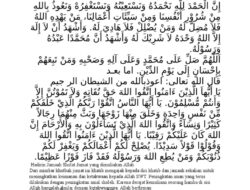 Khutbah Jumat Pertama 2026: Penuh Makna dan Khidmat, Unduh PDF di Sini