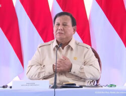 Berbagai Arahan Prabowo Saat Ratas di Aceh Tamiang