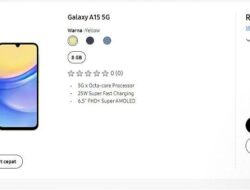 Harga Samsung Galaxy A17 5G Januari 2026, Cicilan 0% Bulanan