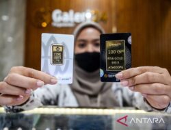 Harga Emas Pegadaian Hari Ini: UBS dan Galeri24 Turun, Antam Stabil