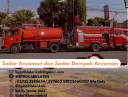 Damkar Klaten Tangani Dua Kebakaran Gudang Saat Tahun Baru