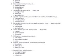 Soal PTS/STS Pendidikan Pancasila Kelas 6 SD Semester 2 Kurikulum Merdeka 2026 Lengkap Jawaban