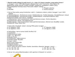 Soal PTS Pendidikan Pancasila Kelas 5 SD Semester 2 2026 Lengkap Jawaban