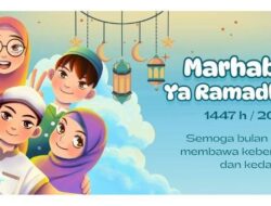 135 Poster Marhaban Ya Ramadhan 2026 untuk Pawai Tarhib Anak TK-SD