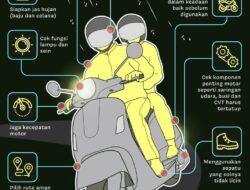 Tips Berkendara Motor Aman Saat Hujan oleh TMC Polda Metro, Bahaya Jas Hujan Ponco