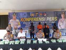 Bareskrim Polri ungkap jaringan penyelundupan timah dari Bangka Selatan ke Malaysia