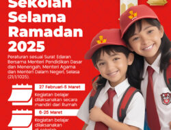 Libur Sekolah Ramadhan 2026, Pembelajaran 23 Februari hingga 16 Maret
