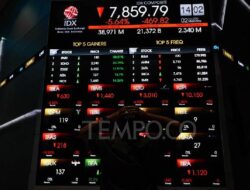 Nilai transaksi BEI melonjak 25,35% dalam seminggu