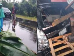 Daftar Nama 4 Korban Kecelakaan di Desa Sapa Minsel, Kasat Lantas: Sopir Tabrak Pohon