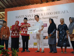 Sido Muncul Bantu 1.000 Duafa dengan Rp200 Juta