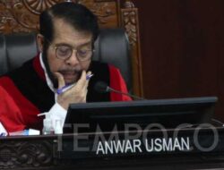 Hakim MK Pengganti Anwar Usman Diambil Sumpah Hari Ini