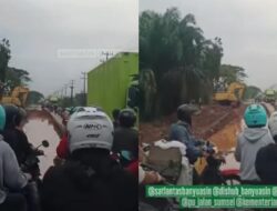 Macet Total di Palembang-TAA Tewaskan Pengendara Motor