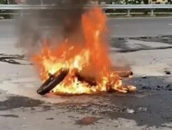 Pemilik motor terbakar klaim tidak boleh gunakan APAR SPBU, Pertamina tanggapi ini