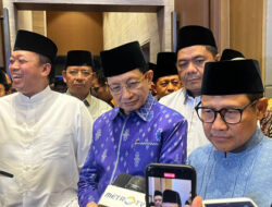Cak Imin dan Nusron Bahas Tantangan NU di Halal Bihalal IKA PMII