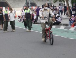 Efisiensi BBM, Petugas Satpol PP Yogyakarta Patroli Sepeda di Kawasan Wisata